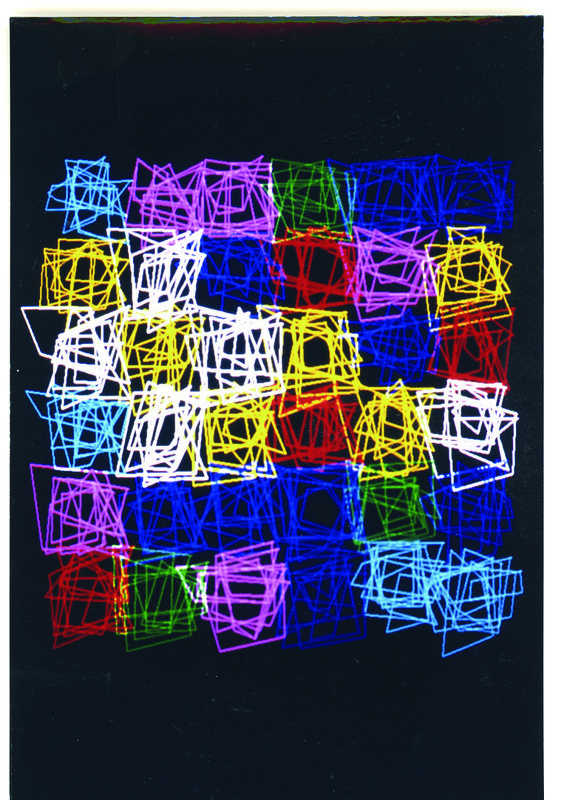 Vera Molnar - Structures de quadrilatères (Square Structures)
